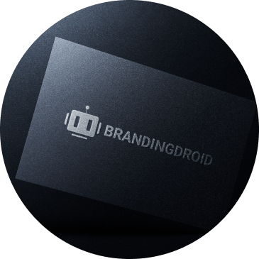 CKZDesigns - Portfolio mockup of Brandingdroid visit card